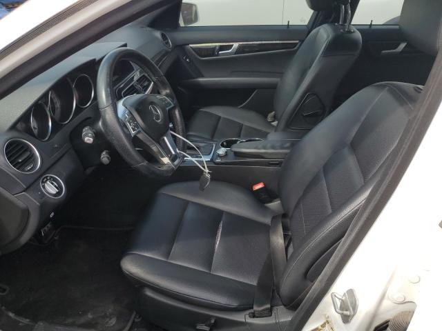 WDDGF8AB3DA742314 - 2013 MERCEDES-BENZ C 300 4MATIC WHITE photo 7