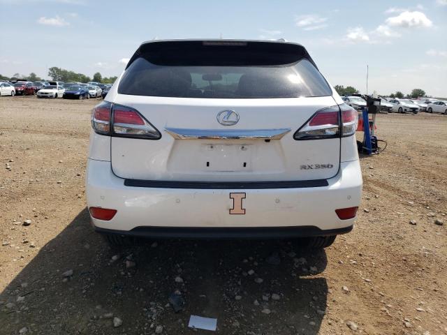 2T2BK1BA6DC198279 - 2013 LEXUS RX 350 BASE WHITE photo 6