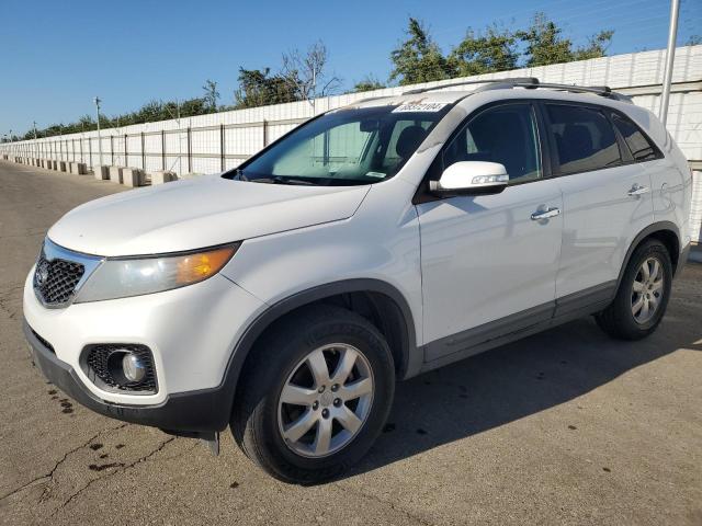 5XYKT4A6XDG335860 - 2013 KIA SORENTO LX WHITE photo 1