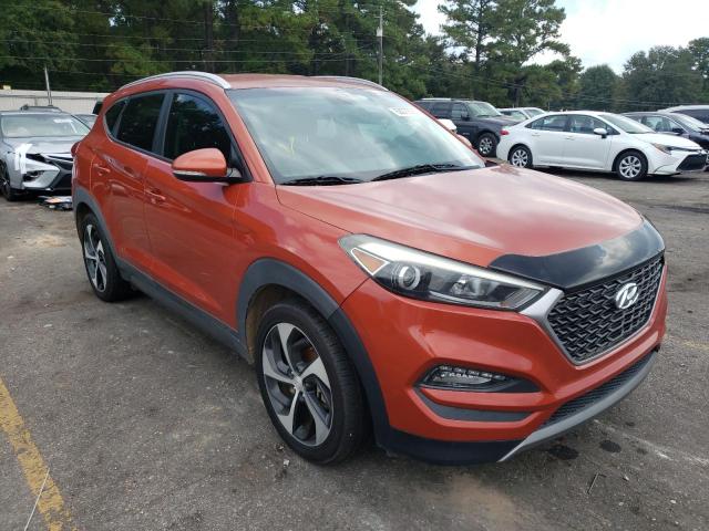 KM8J3CA26GU106643 - 2016 HYUNDAI TUCSON SPO LIMITED ORANGE photo 4