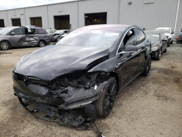 5YJXCDE23LF231097 - 2020 TESLA MODEL X BLACK photo 2