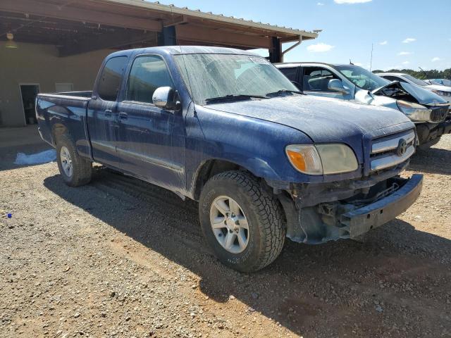 5TBRT34146S472249 - 2006 TOYOTA TUNDRA ACCESS CAB SR5 BLUE photo 4