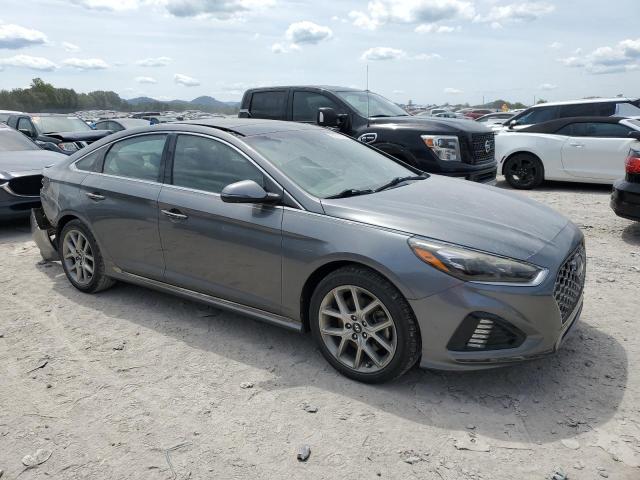 5NPE34AB3JH711913 - 2018 HYUNDAI SONATA SPORT CHARCOAL photo 4
