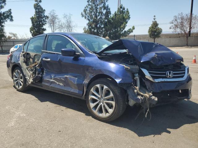 1HGCR2F50DA092746 - 2013 HONDA ACCORD SPORT 蓝色 照片 4