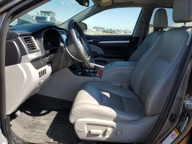 5TDJKRFH7FS160544 - 2015 TOYOTA HIGHLANDER XLE Մոխրագույն լուսանկար 7