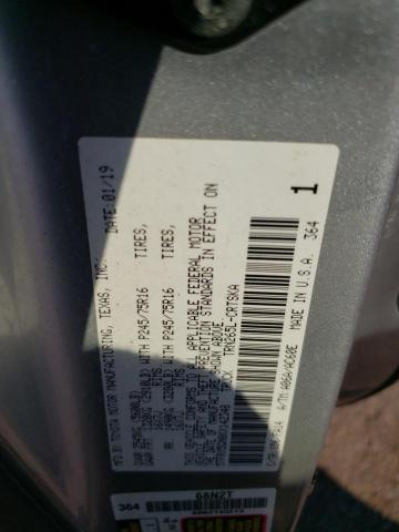 5TFRX5GN8KX142348 - 2019 TOYOTA TACOMA ACCESS CAB Күміс фото 12