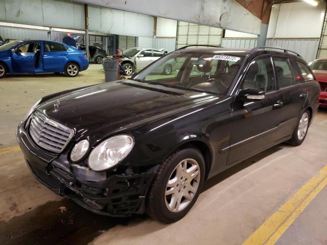 WDBUH87J66X181403 - 2006 MERCEDES-BENZ E 350 4MATIC WAGON BLACK photo 1