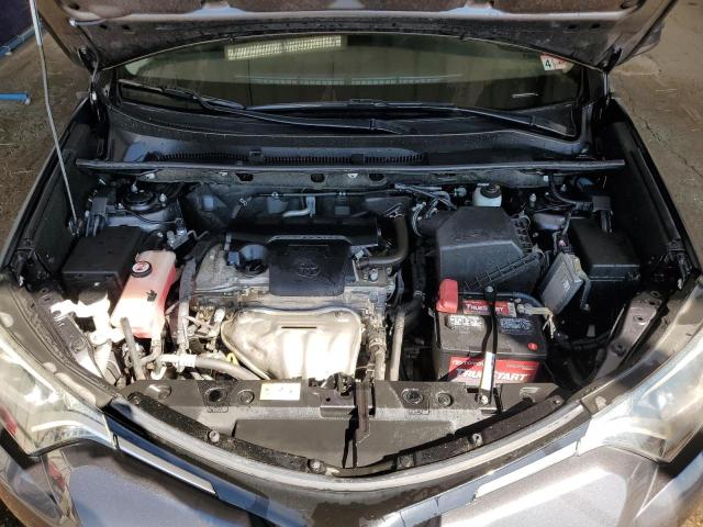 JTMBFREV5HJ709173 - 2017 TOYOTA RAV4 LE ნაცრისფერი ფოტო 12