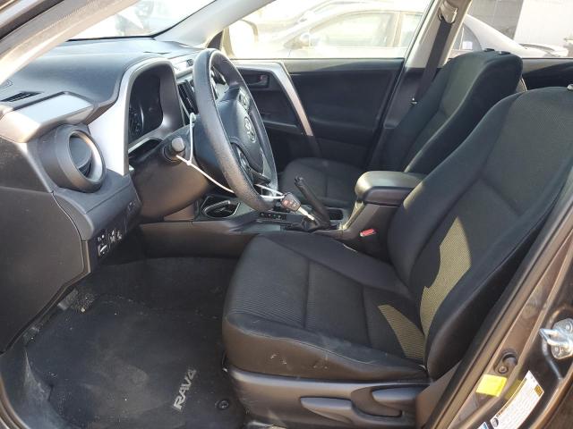 JTMBFREV5HJ709173 - 2017 TOYOTA RAV4 LE ნაცრისფერი ფოტო 7