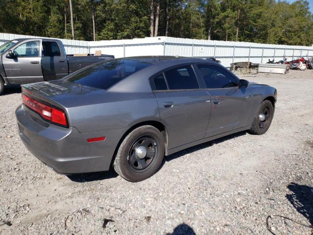 2B3CL1CT0BH600050 - 2011 DODGE CHARGER POLICE GRAY photo 3