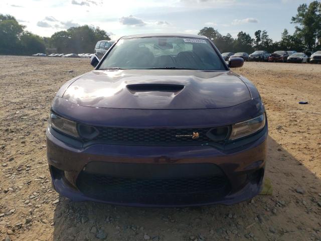 2C3CDXGJ3MH647653 - 2021 DODGE CHARGER SCAT PACK PURPLE photo 5