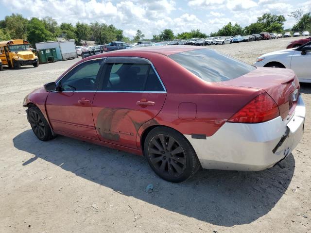 1HGCM56737A189980 - 2007 HONDA ACCORD EX 红色 照片 2