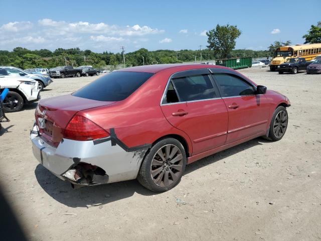 1HGCM56737A189980 - 2007 HONDA ACCORD EX 红色 照片 3