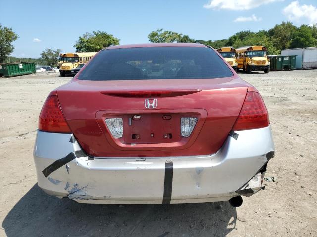 1HGCM56737A189980 - 2007 HONDA ACCORD EX 红色 照片 6