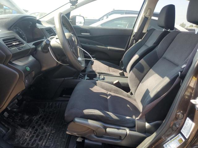 5J6RM4H55DL012243 - 2013 HONDA CR-V EX BLACK photo 7