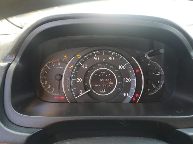 5J6RM4H55DL012243 - 2013 HONDA CR-V EX BLACK photo 9