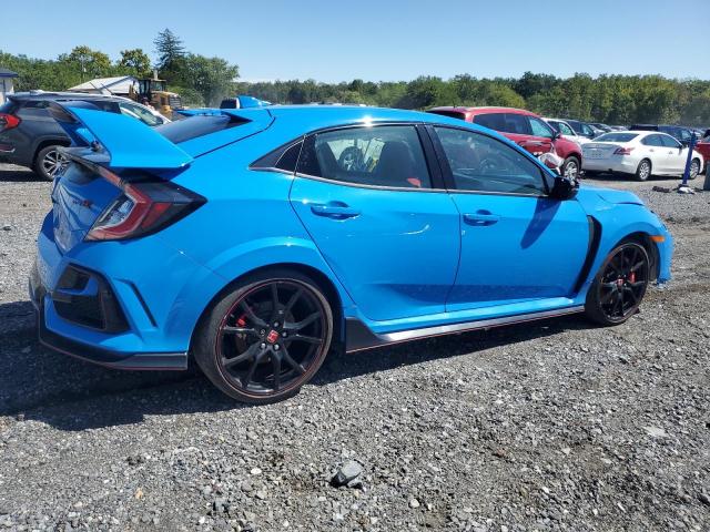 SHHFK8G7XMU201738 - 2021 HONDA CIVIC TYPE-R TOURING BLUE photo 3