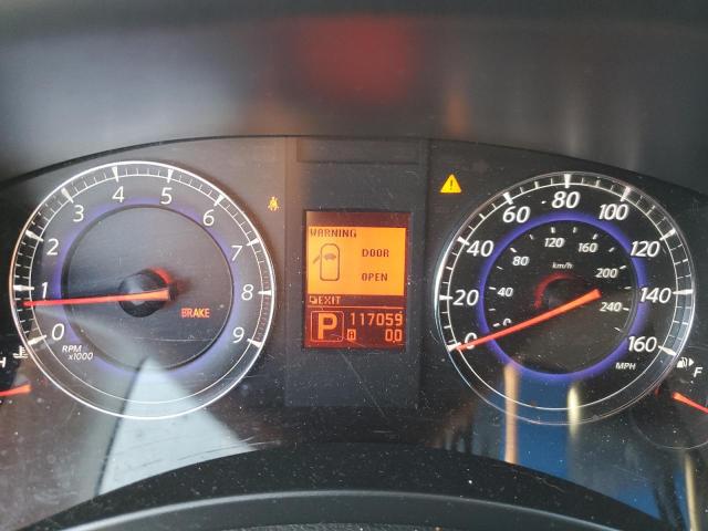 JN1AJ0HP8AM700431 - 2010 INFINITI EX35 BASE Սև լուսանկար 9