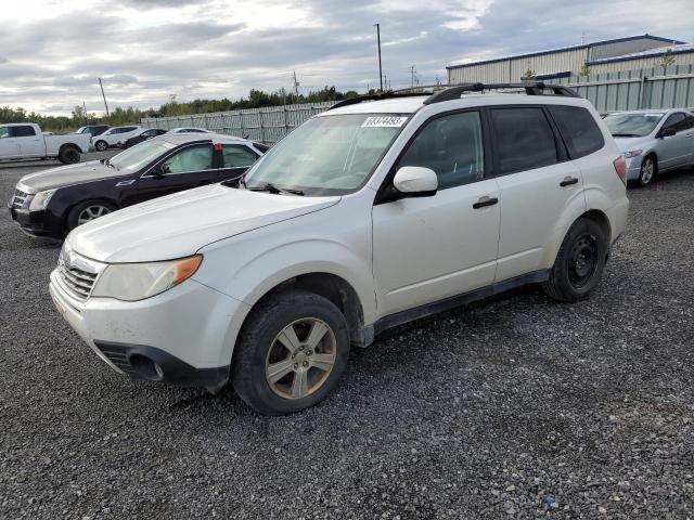 JF2SH6BC4AH735435 - 2010 SUBARU FORESTER XS WHITE photo 1