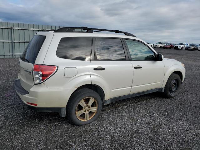 JF2SH6BC4AH735435 - 2010 SUBARU FORESTER XS WHITE photo 3