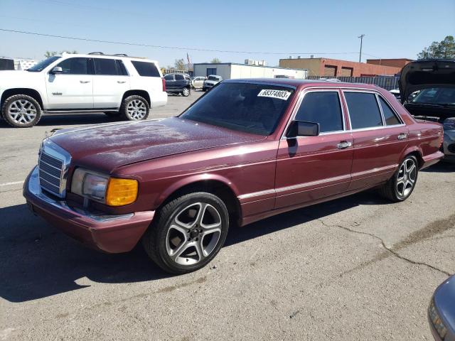 WDBCA35E2LA527955 - 1990 MERCEDES-BENZ 420 SEL MAROON photo 1