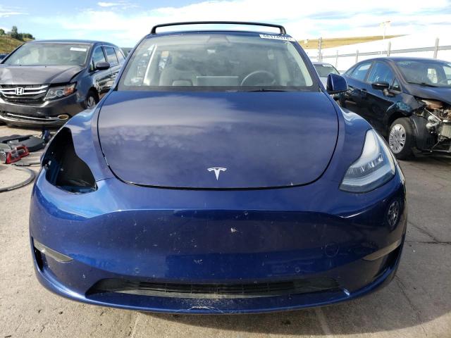 5YJYGDEE3MF141534 - 2021 TESLA MODEL Y BLUE photo 5