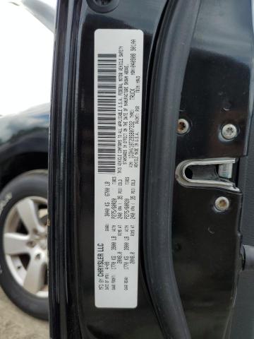 1D3HV18T29S807332 - 2009 DODGE RAM 1500 BLACK photo 12