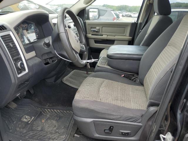 1D3HV18T29S807332 - 2009 DODGE RAM 1500 BLACK photo 7