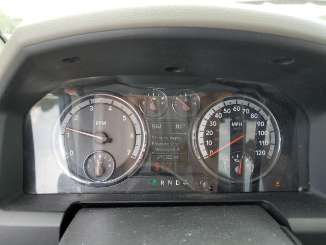 1D3HV18T29S807332 - 2009 DODGE RAM 1500 BLACK photo 9