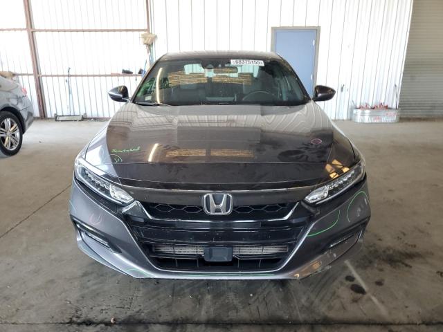 1HGCV2F31KA027668 - 2019 HONDA ACCORD SPORT Մոխրագույն լուսանկար 5