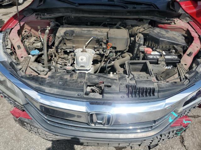 1HGCR2F51GA076382 - 2016 HONDA ACCORD SPORT RED photo 11