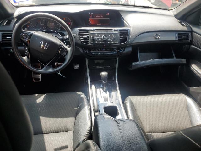 1HGCR2F51GA076382 - 2016 HONDA ACCORD SPORT RED photo 8