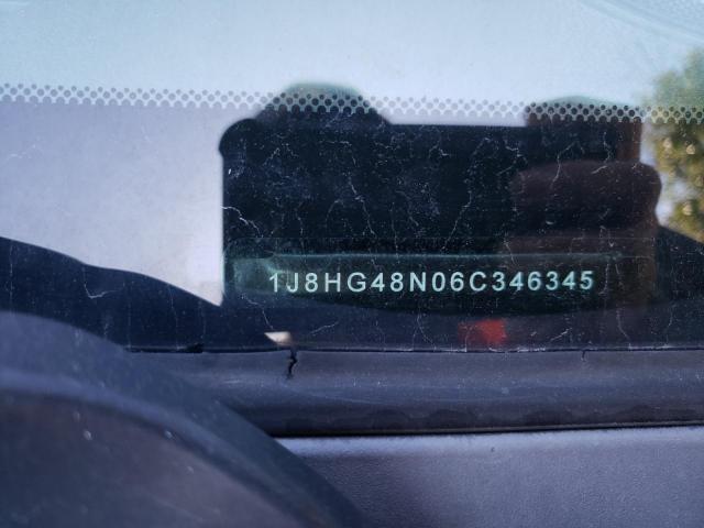 1J8HG48N06C346345 - 2006 JEEP COMMANDER 黑色 照片 12