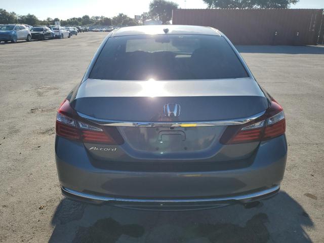 1HGCR2F75HA005205 - 2017 HONDA ACCORD EX ნაცრისფერი ფოტო 6