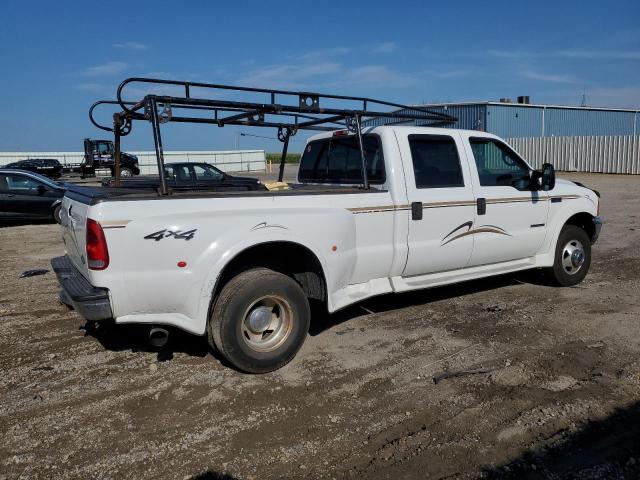 1FTWW33F11ED45780 - 2001 FORD F350 SUPER DUTY WHITE photo 3