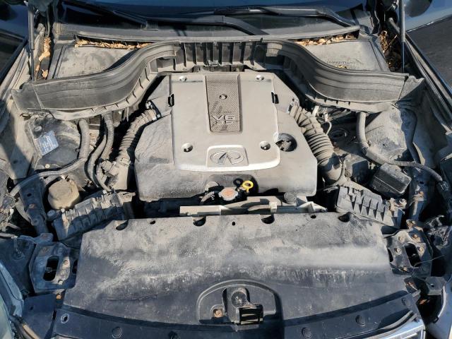 JNKAJ09F78M356165 - 2008 INFINITI EX35 BASE أسود صورة 12