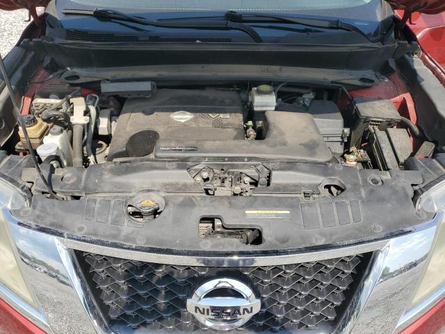 5N1AR2MN3EC700804 - 2014 NISSAN PATHFINDER S Rojo foto 12
