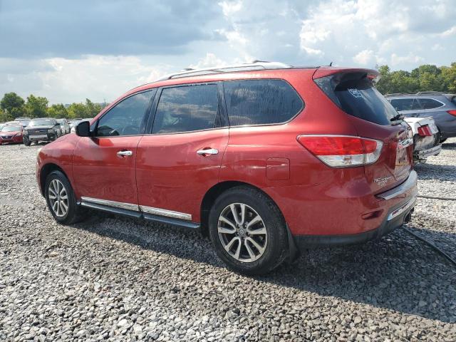 5N1AR2MN3EC700804 - 2014 NISSAN PATHFINDER S Rojo foto 2