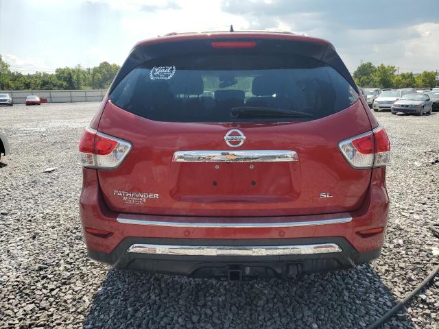 5N1AR2MN3EC700804 - 2014 NISSAN PATHFINDER S Rojo foto 6