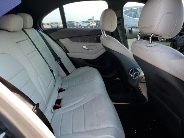 55SWF4KB5GU132177 - 2016 MERCEDES-BENZ C 300 4MATIC BLACK photo 10