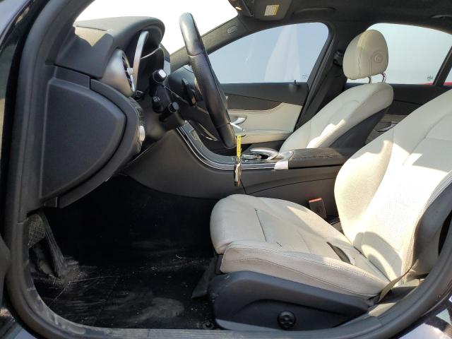 55SWF4KB5GU132177 - 2016 MERCEDES-BENZ C 300 4MATIC BLACK photo 7