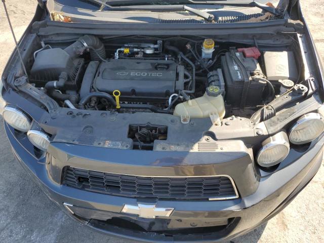 1G1JA5SG0E4195521 - 2014 CHEVROLET SONIC LS GRAY photo 11
