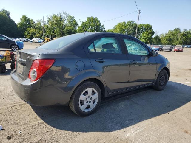 1G1JA5SG0E4195521 - 2014 CHEVROLET SONIC LS GRAY photo 3