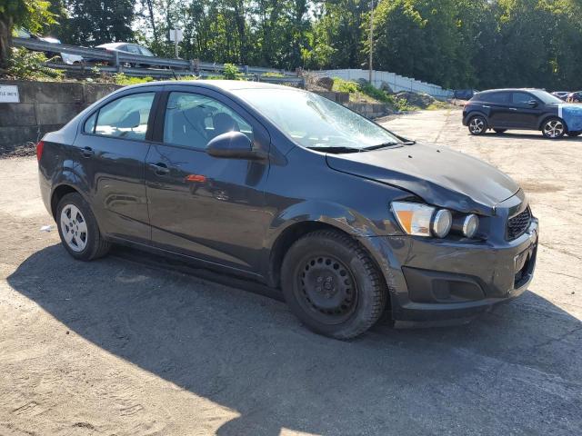 1G1JA5SG0E4195521 - 2014 CHEVROLET SONIC LS GRAY photo 4