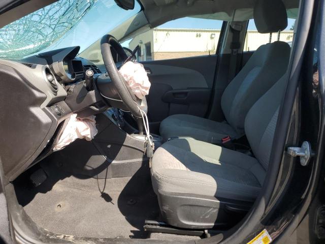 1G1JA5SG0E4195521 - 2014 CHEVROLET SONIC LS GRAY photo 7