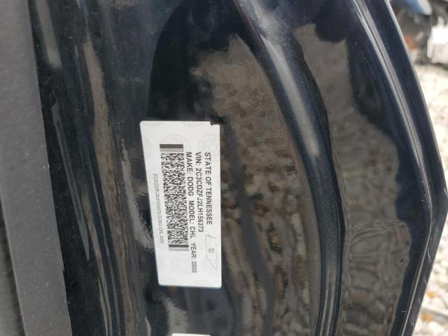 2C3CDZFJ2LH156373 - 2020 DODGE CHALLENGER R/T SCAT PACK GRAY photo 12