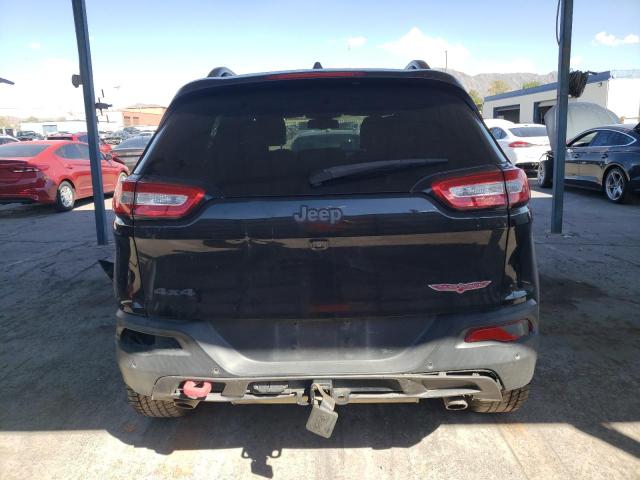 1C4PJMBS4GW306269 - 2016 JEEP CHEROKEE TRAILHAWK BLACK photo 6