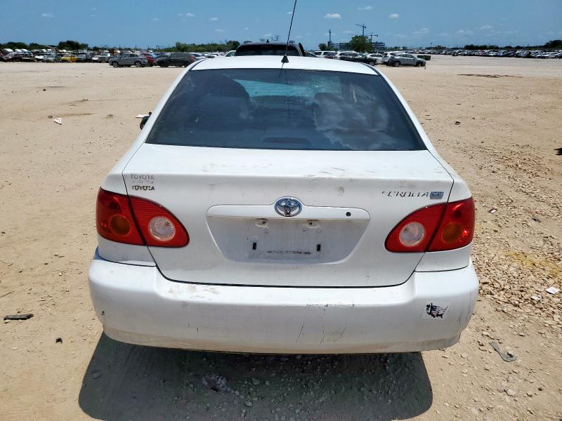 JTDBR32EX42044557 - 2004 TOYOTA COROLLA CE WHITE photo 6