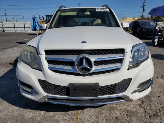 WDCGG5HB4FG343496 - 2015 MERCEDES-BENZ GLK 350 WHITE photo 5