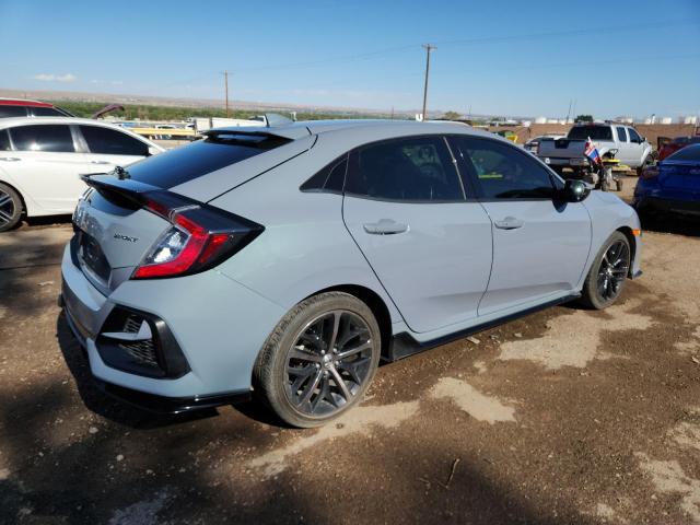 SHHFK7H40MU209555 - 2021 HONDA CIVIC SPORT GRAY photo 3